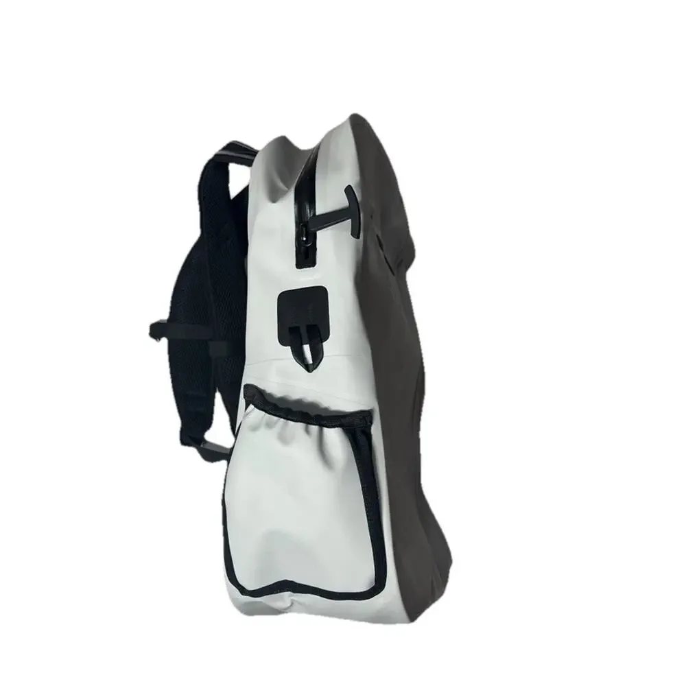 GetXGo Go Bag & Document Pouch Combo Fireproof Water Resistant Gray Nylon Set